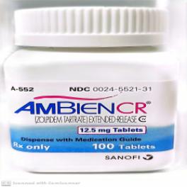 Ambien cr 12.5 generic